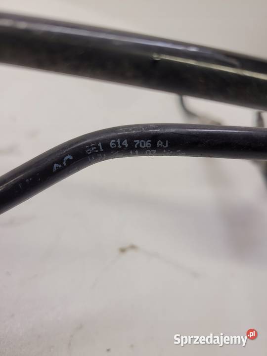 PRZEWODY HAM AUDI A4 B7 8E1614706AJ 8E1614705AC Przewody hamulcowe Przystajń