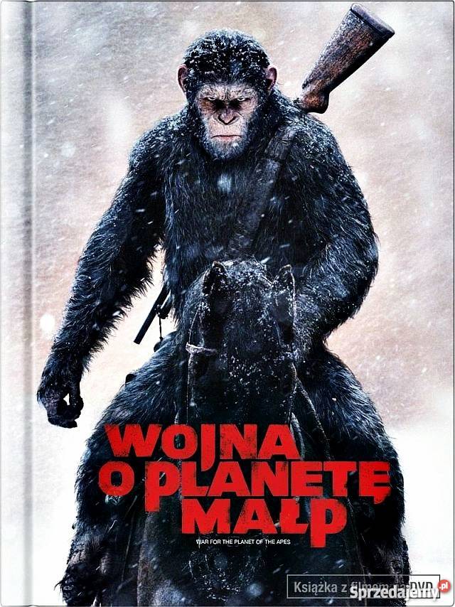 WOJNA O PLANETĘ MAŁP WOODY HARRELSON 1 płyta Filmy Kalisz