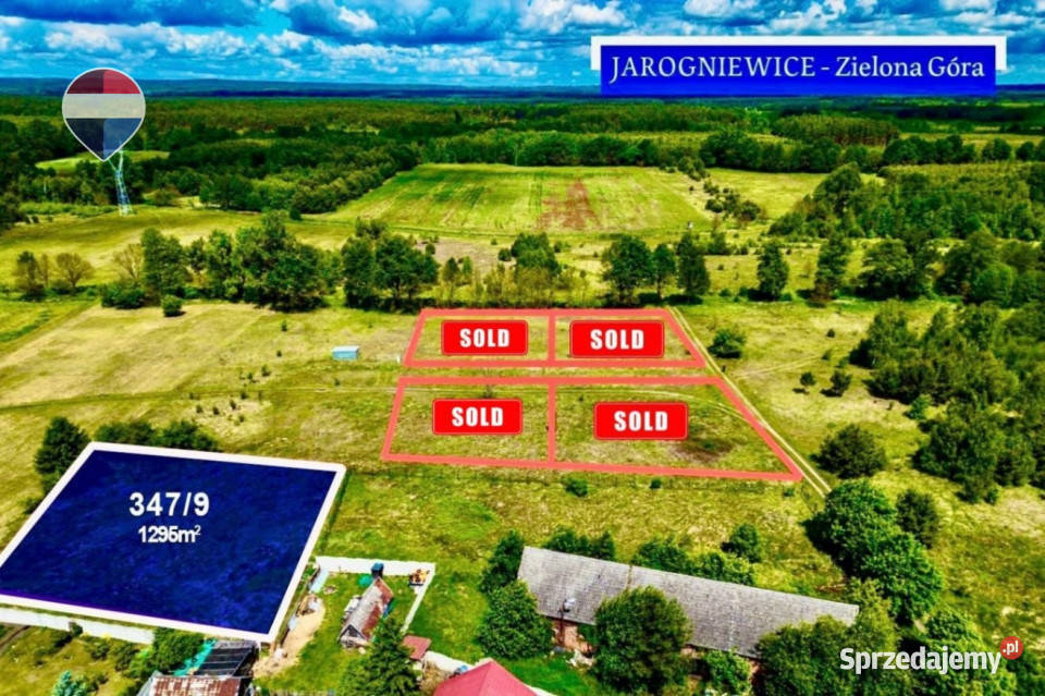 Na sprzedaż działka 3479 Nowe MiastoZielona Góra Sprzedaż Jarogniewice
