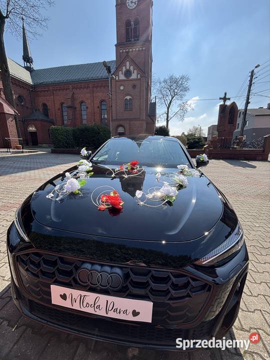 Auto do ślubu wesela Audi A5 samochód na imprezy Gliwice