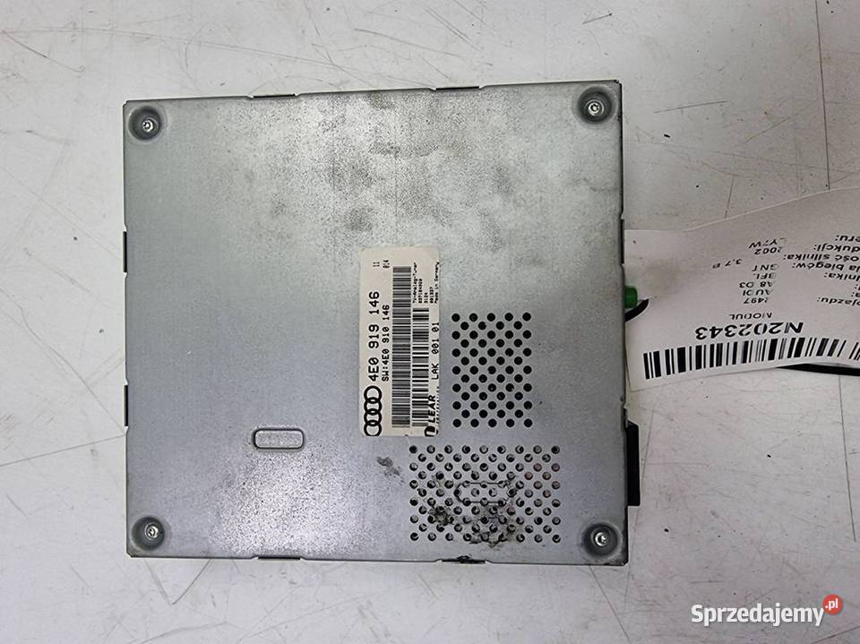 MODUŁ AUDI A8 D3 4E0919146 osobowe Pozostałe
