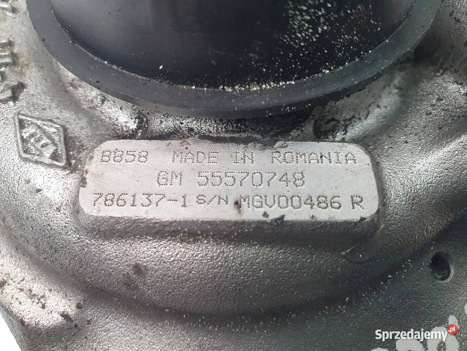 TURBOSPRĘŻARKA Opel Insignia 20 CDTI turbo osobowe