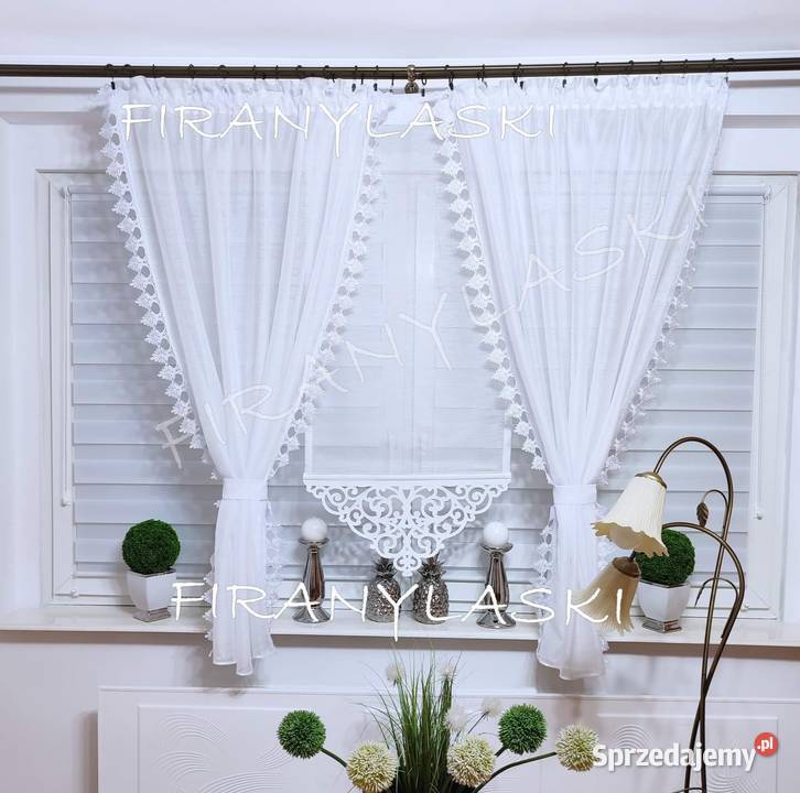 Panel Firany Gotowe Zasłony Zestaw komplet Lubartów