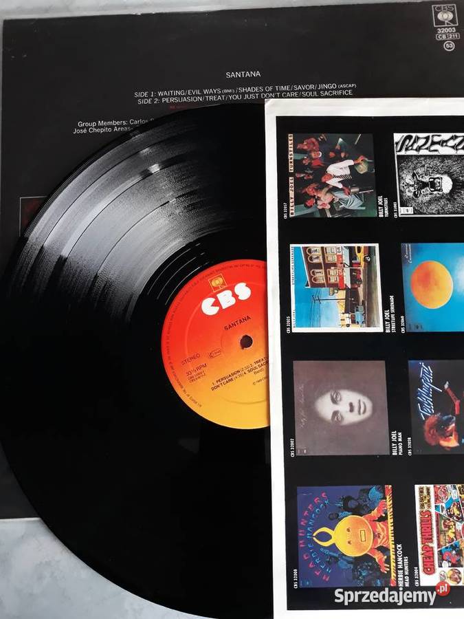SANTANA I album grupy SANTANA 1969 Rzeszów sprzedam