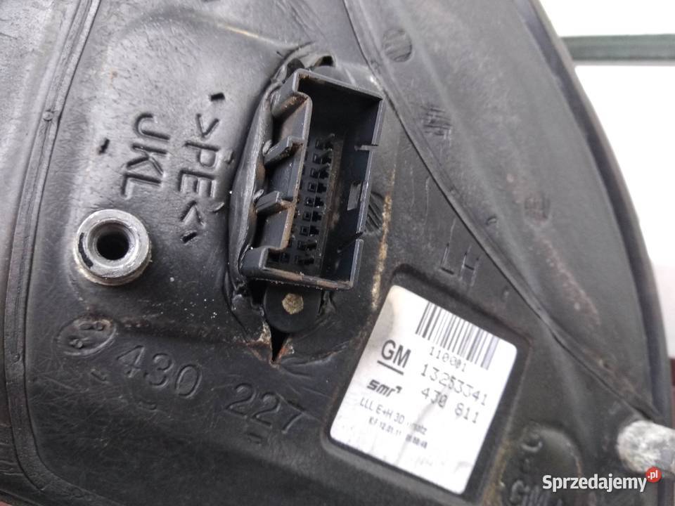 Opel Astra H GTC lusterko zewnętrzne lewe