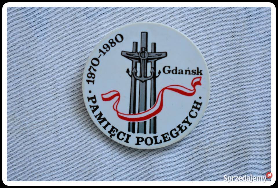 Cztery różne przypinki odznaki stare 1980 1983 mazowieckie