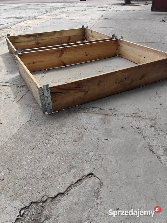 Nadstawki paletowe stan 120x80 mazowieckie Piaseczno