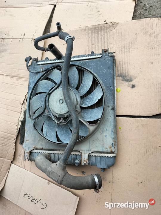 OPEL AGILA A 10 CHŁODNICA WODY WENTYLATOR