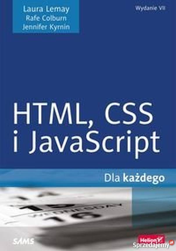 Html Css I Javascript Dla KaŻdego W Vii Katowice Sprzedajemypl 3759