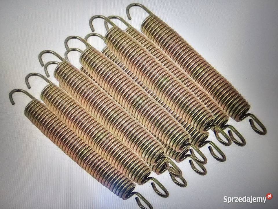 SPRĘŻYNY DO TRAMPOLINY SPRĘŻYNA 165mm 165 10 śląskie Częstochowa