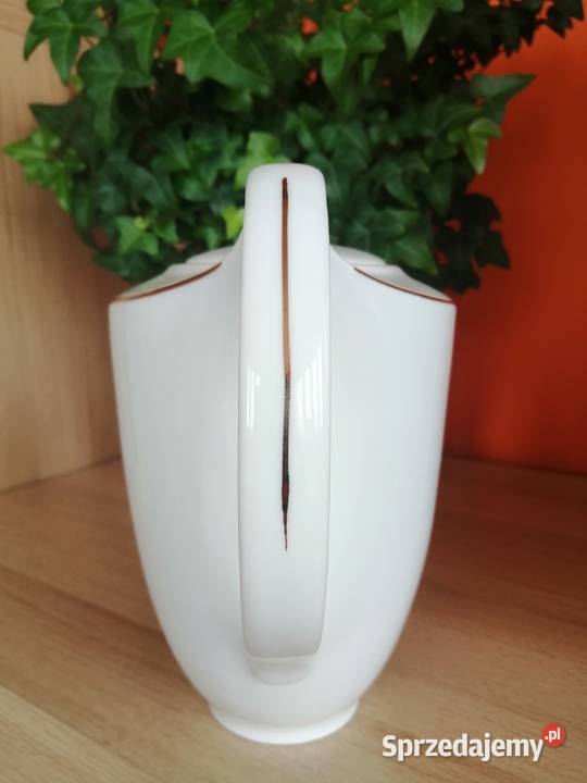 Porcelanowy komplet do kawy imbryk waza inny kolor sprzedam