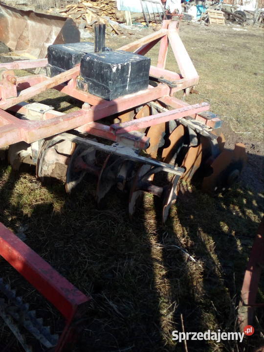 brona talerzowa 240m z wałem Ożarów