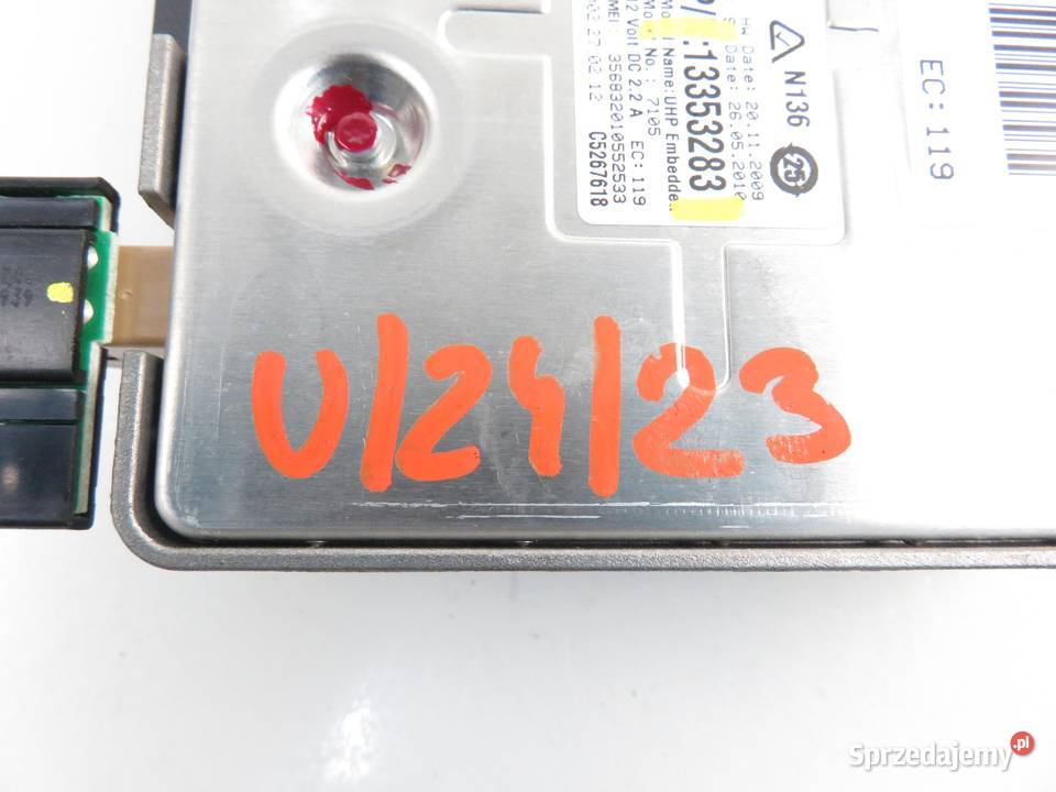 MODUŁ BLUETOOTH OPEL ASTRA IV J 13353283 Układ elektryczny, zapłon sprzedam