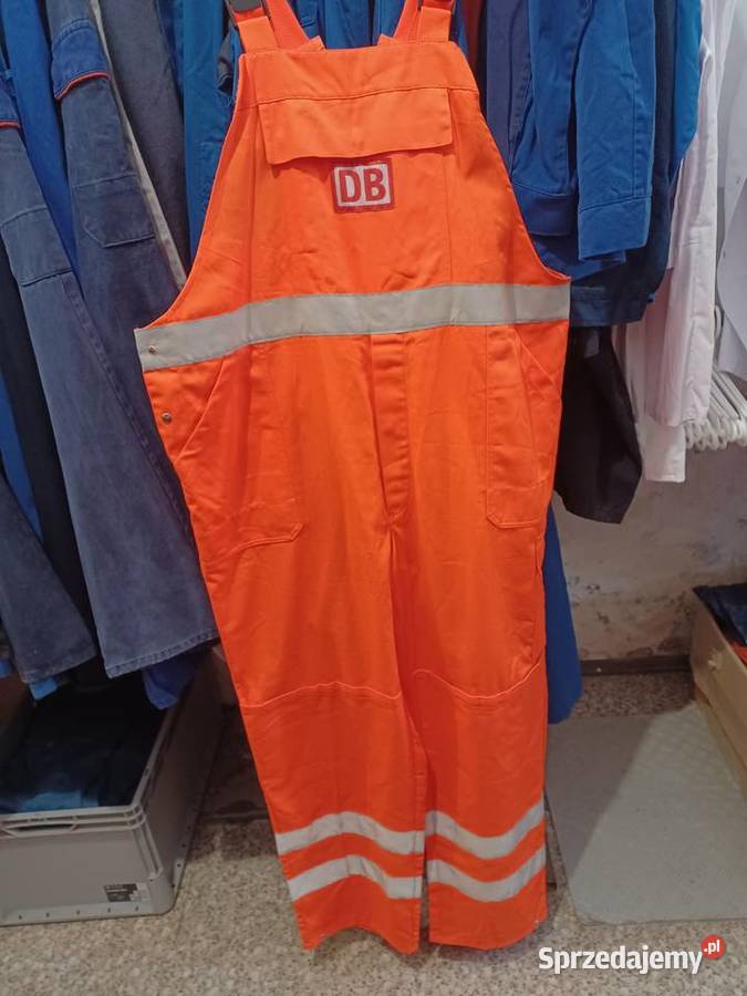Ogrodniczki robocze odblaskowe 62 Rozmiar 3XL Odzież i bielizna męska Wrocław