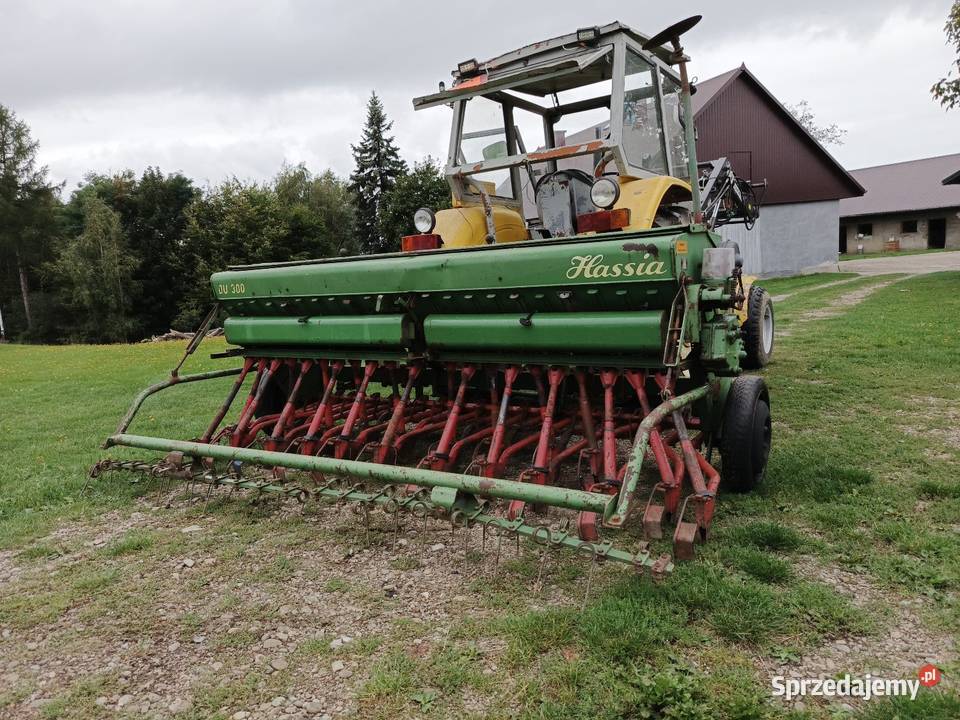 Siewnik do zboża hassia 3m nieuszkodzony Siewniki i sadzarki Lubinka