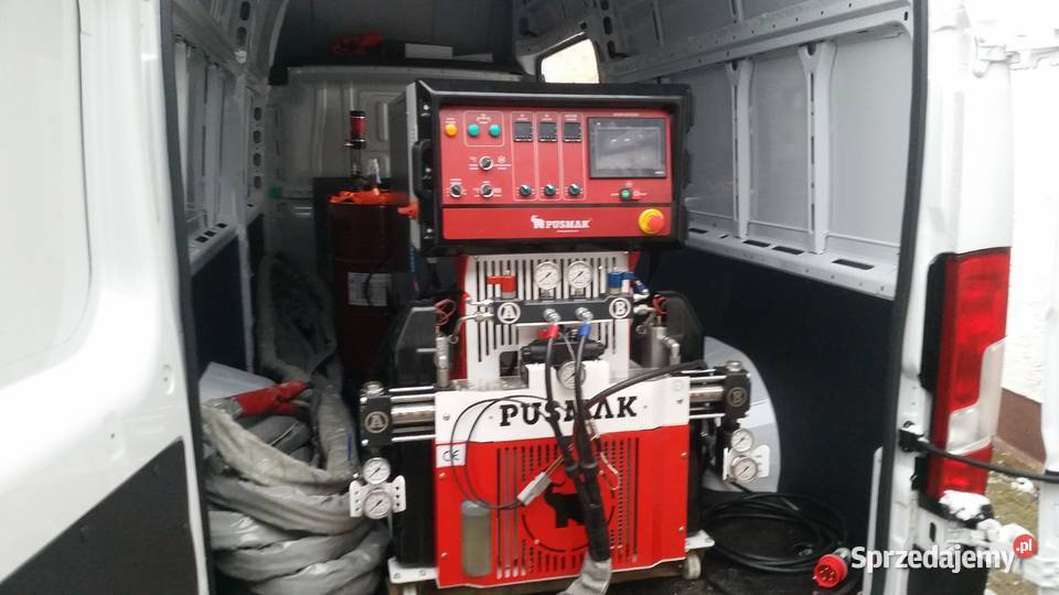 Agregat do polimocznika poliuretanu reaktor PUR lubelskie