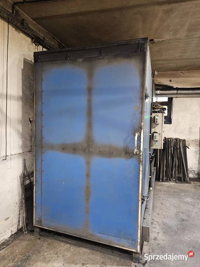 Piec elektryczny do lakierni proszkowej kabina Łosiów