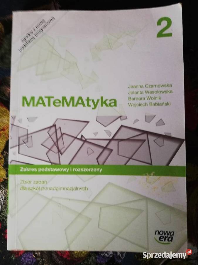 Matematyka 2 zbiór zadań- Czarnowska, Wesołowska, Wolnik