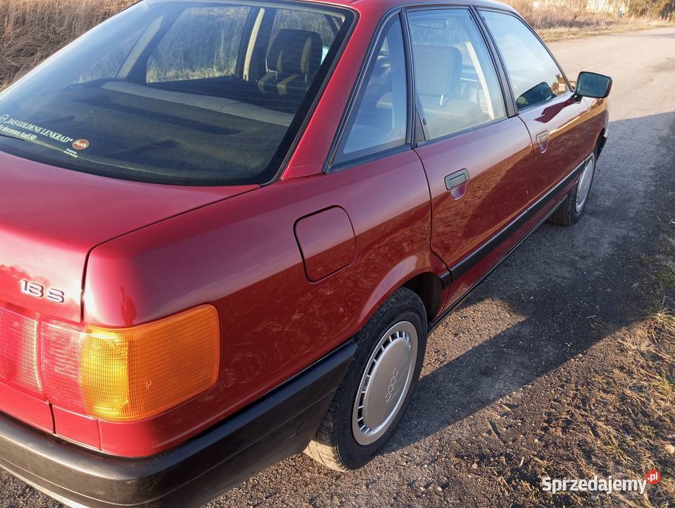 Audi 80 b3 1987 klasyk 177 przebiegu 177980km 80