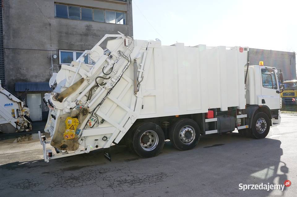 Daf CF 75250 śmieciarka MOL VDK PUSHER 20m3 EURO Nowiny