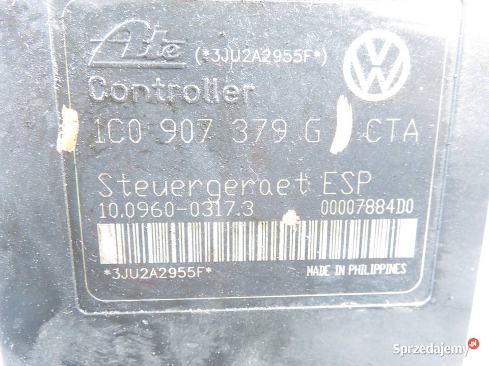 POMPA ABS VW GOLF IV 1J1 1C0907379G 10096003173 Układ ABS i ESP sprzedam