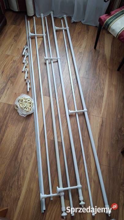 Sprzedam trzy używane białe podwójne aluminiowe