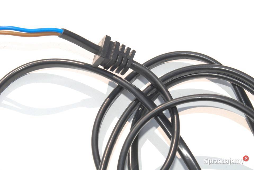 Kabel zasilający przewód z wtyczką 2 x 05 mm2 Cieszyn sprzedam