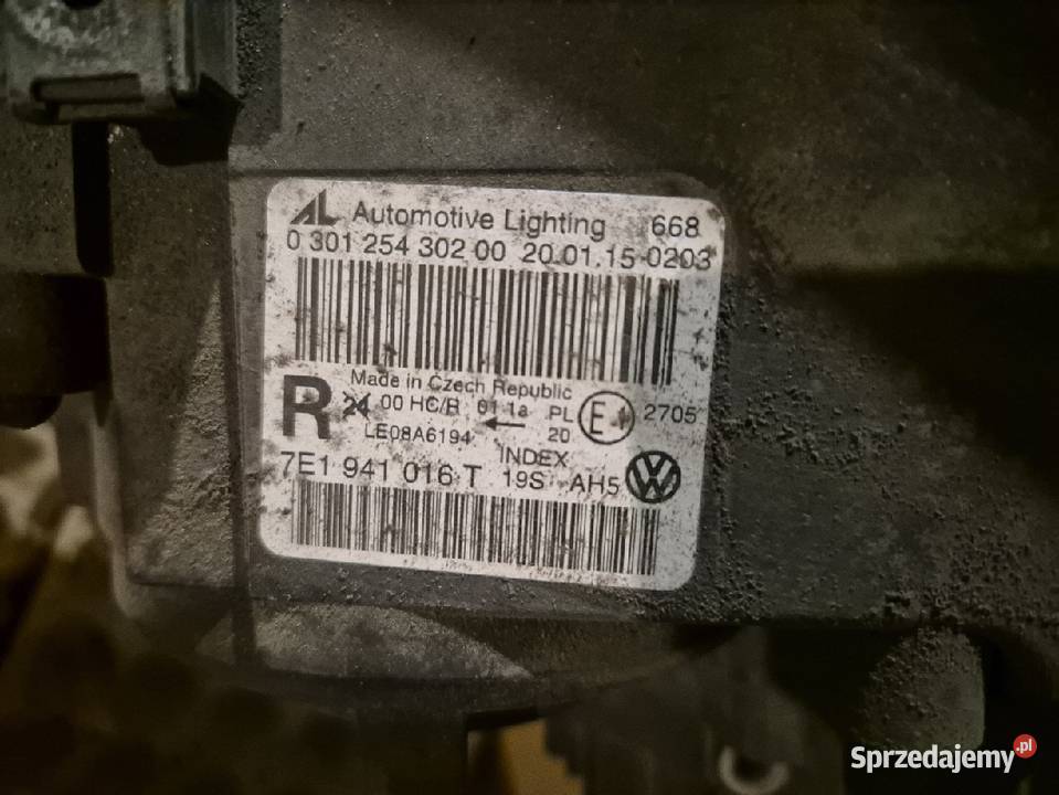 Lampy przednie VW Transporter Multivan Caravelle Rybnik sprzedam