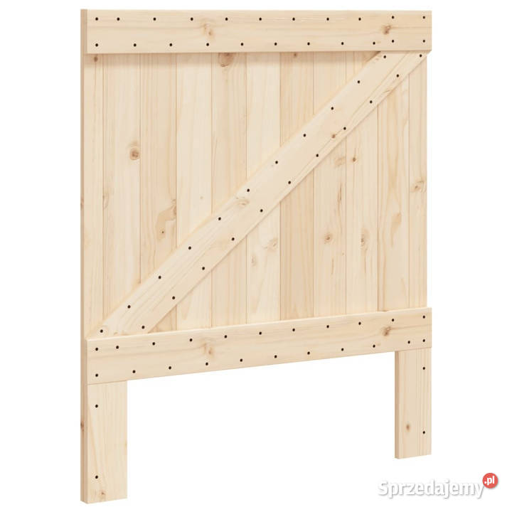 Wezgłowie łóżka 90x104 lite drewno sosnowe