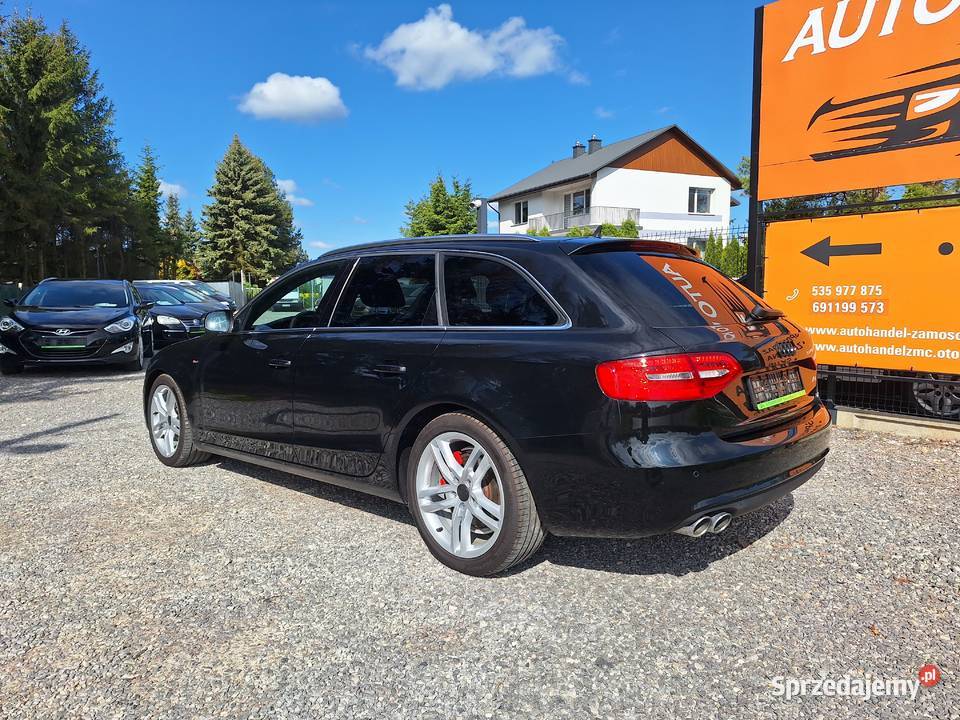 AUDI A4 S LINEAUTOMATSKÓRAKLIMATRONIKSERWISOWANY Zamość