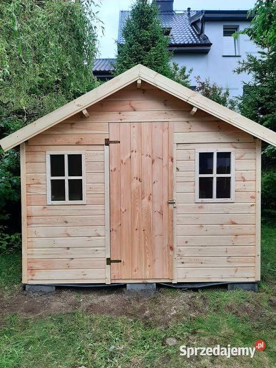 Domek drewniany ogrodowy 3x25 z podłogą PROMOCJA Sierakowice