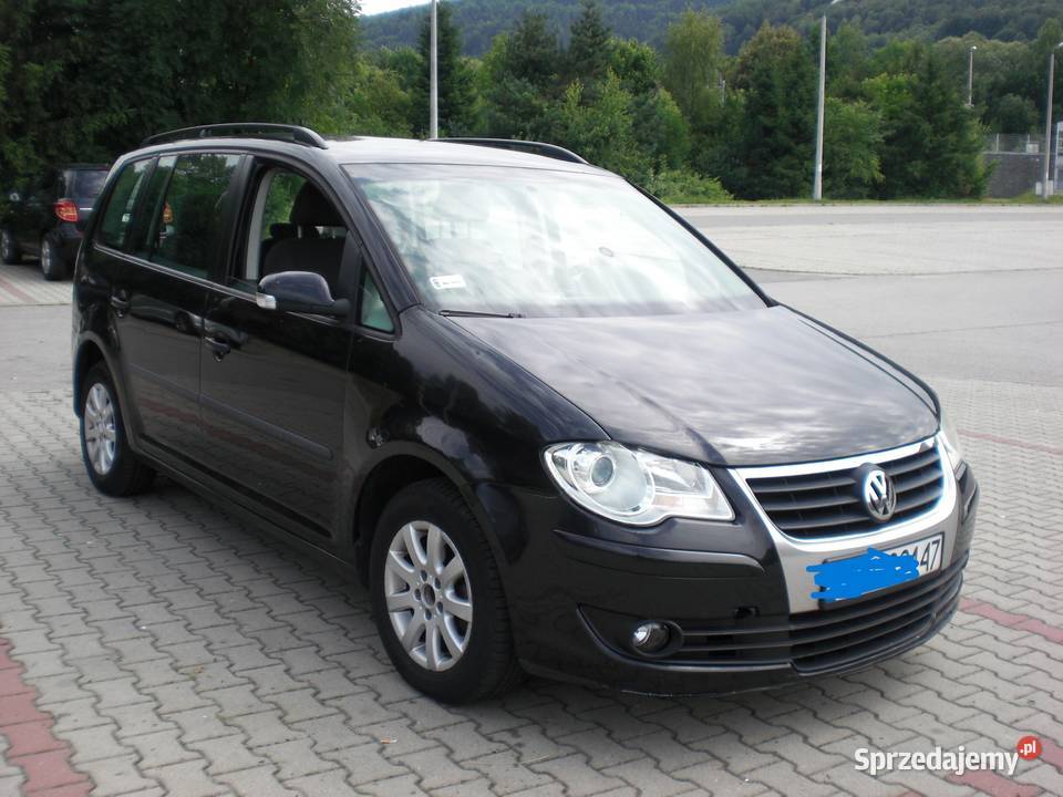 VW Touran 19 TDI 2009r skrzynia 6biegów OKAZJA diesel małopolskie Sucha Beskidzka