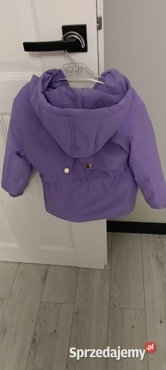 Kurtka wiosenno jesienna ocieplana dziewczęca dziewczynka sprzedam
