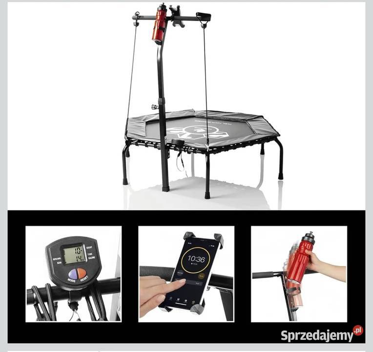 Trampolina fitness FitEngine plus czujnik tętna Kielce
