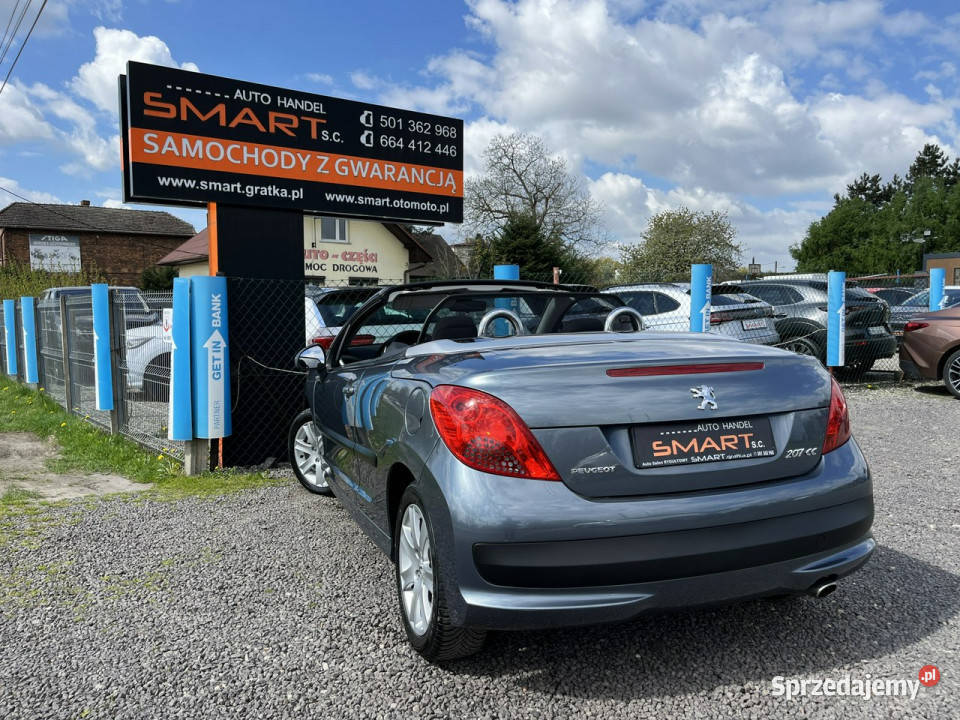 Peugeot 207 CC Kabriolet Climatronic Benzyna VAT marża śląskie Rydułtowy