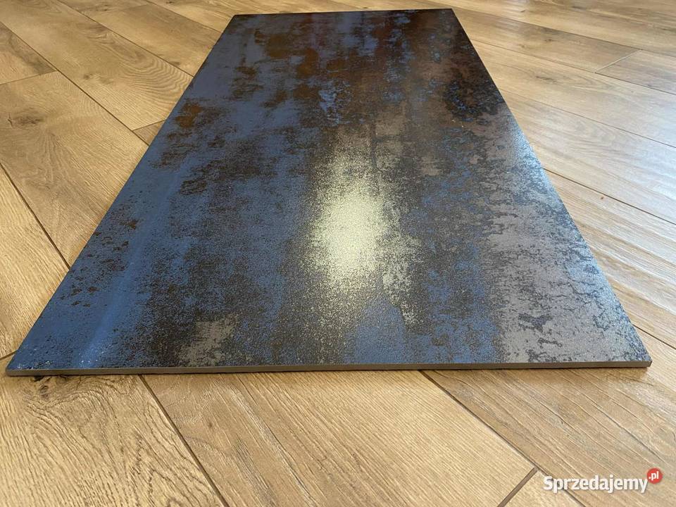OKAZJA Nietuzinkowy Gres FLAT BLUE METALIC Mszczonów sprzedam