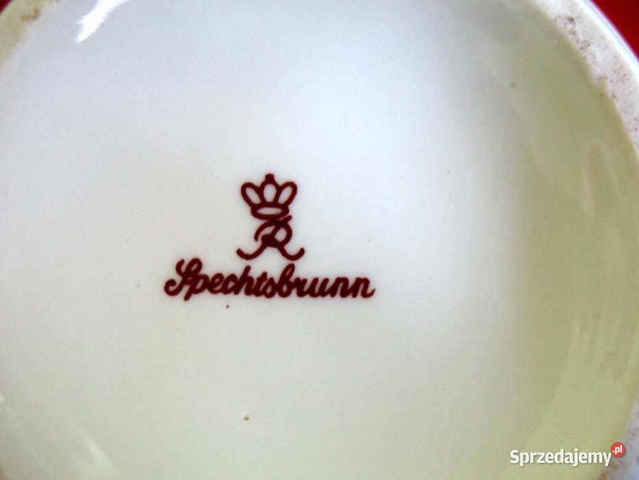 Wazon Ręcznie malowany Spechtsbrunn porcelana 21 Siedlce