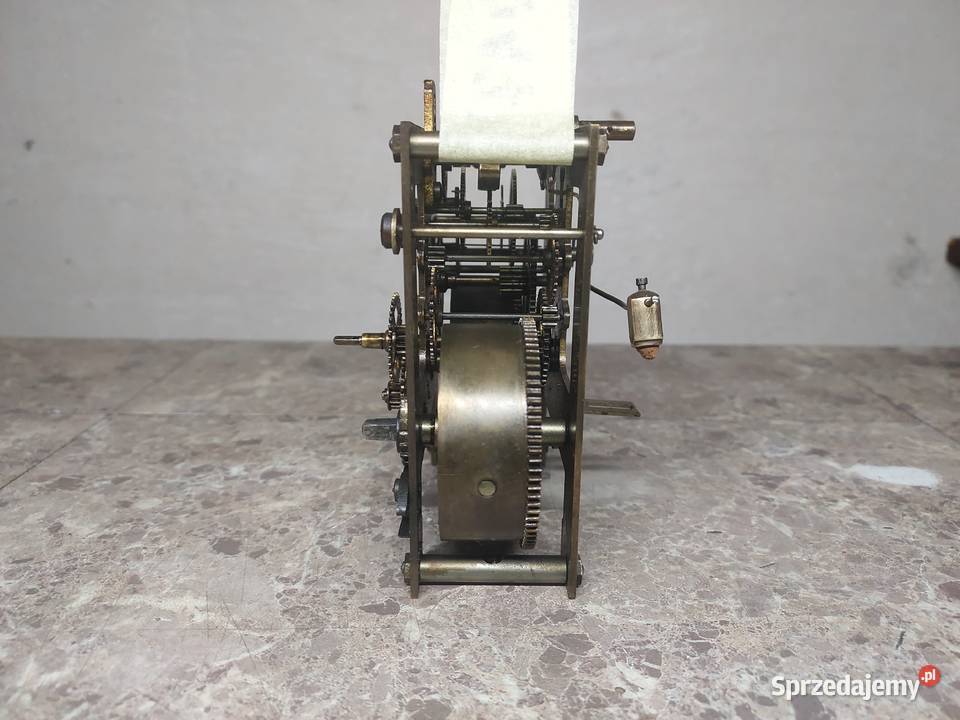 M173 Mechanizm starego zegara ściennego Gustav