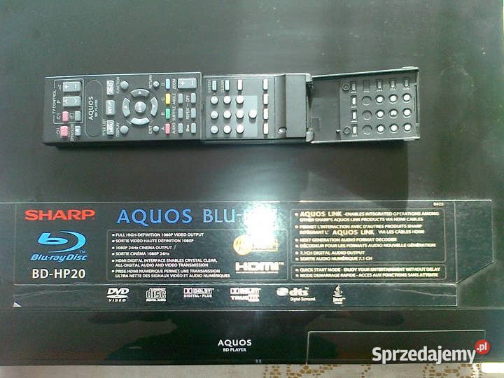 Sharp BDHP20 Aquos dvd bluray Kielce sprzedam