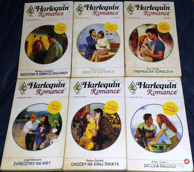 Harlequin Książki romanse 27 części Chełm