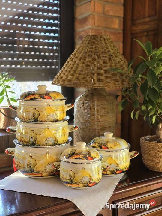 199 Garnki duże emalia worki Zabrze