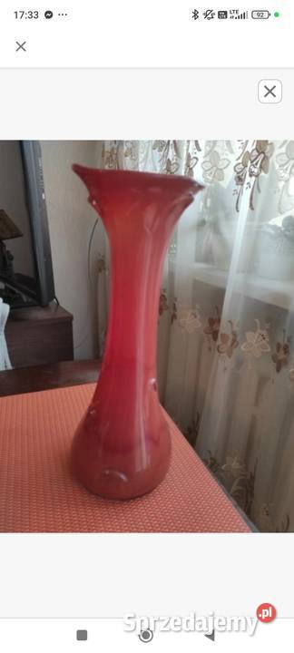 Wazon wysoki Sękacz PRL Vintage Czeladź