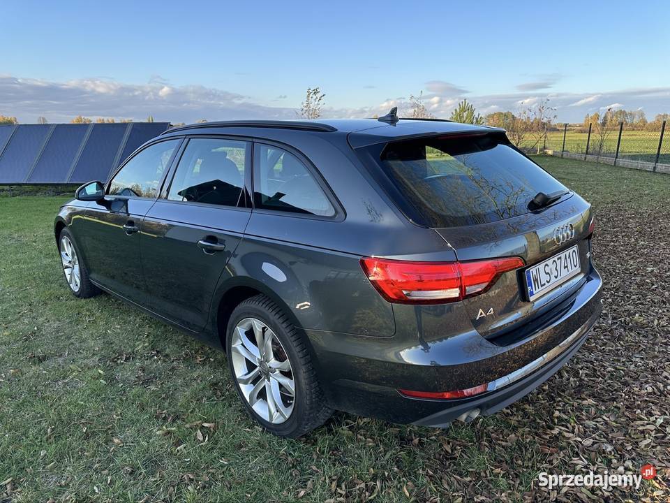 Audi A4 B9 20 TDI 2016 Avant grafitowy Platerów
