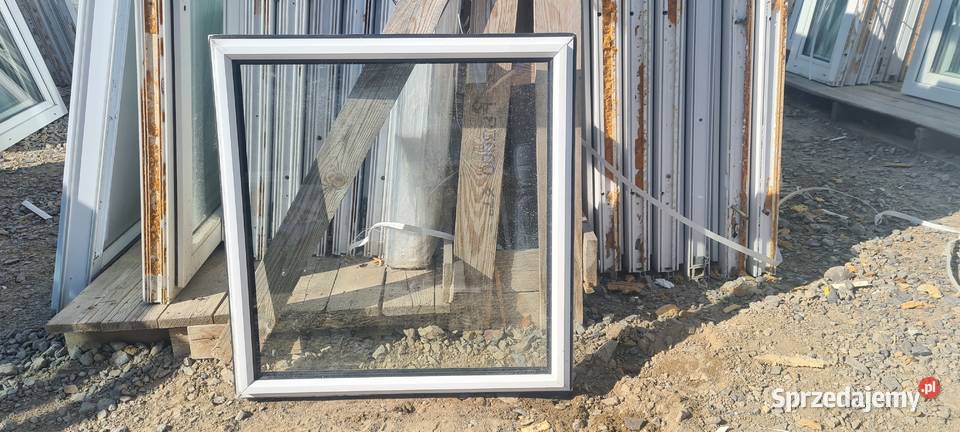 OKNA KacprzaK Witryna 71x74 FIX Używany PCV Siedlce