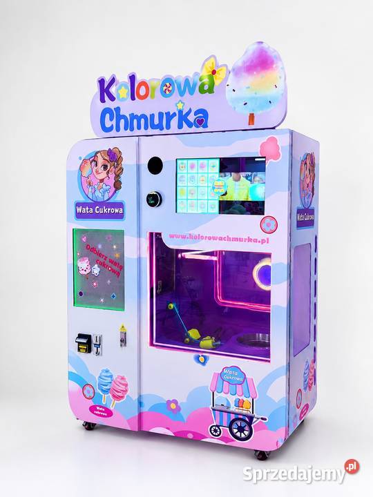 WIELKA WYPRZEDAŻ Automat do waty cukrowej 18 000 Gdańsk
