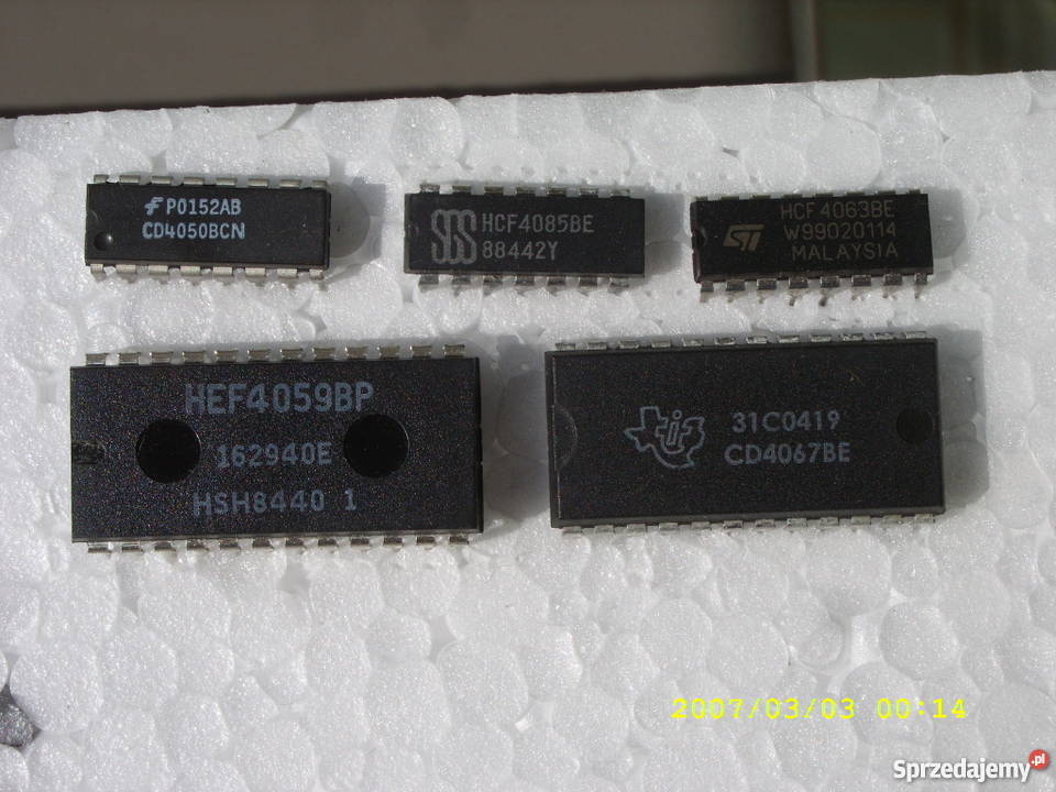 Uklady CMOS 4030 4042 4050 4051 4052 1zl 2