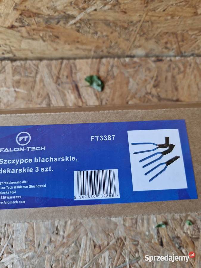 Kleszcze dekarskie szczypce blacharskie Głogowa
