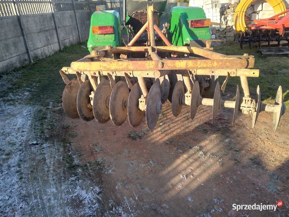 Talerzówka Unia Grudziądz 180 Brona talerzowa