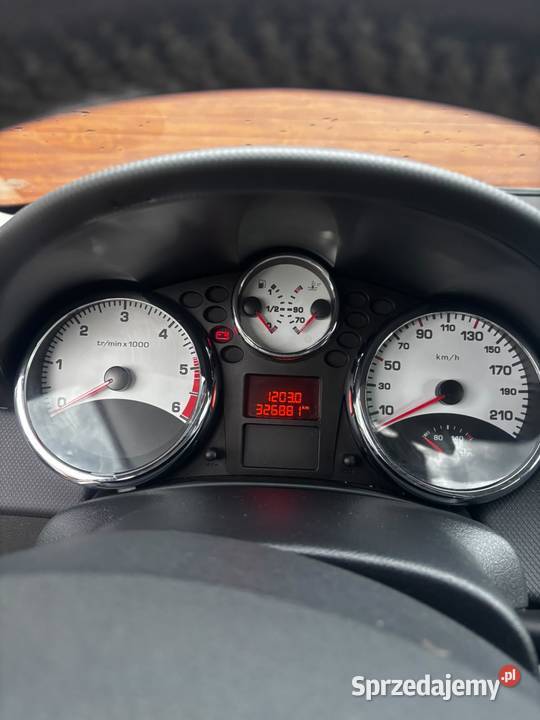 Peugeot 207 16 hdi oszczędny diesel biały 5
