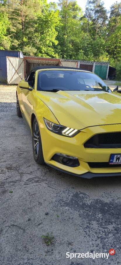 Ford Mustang 23 310 koni cabrio w pięknym Mrozy